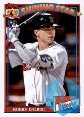 2021 Topps Archives Bobby Dalbec RC Boston Red Sox #91BZ-7